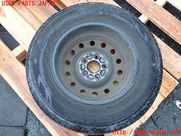 1UPJ-9233199026]ハイエースワゴン100系(RZH101G)タイヤ　ホイール　1本① 205/70R15 中古_4