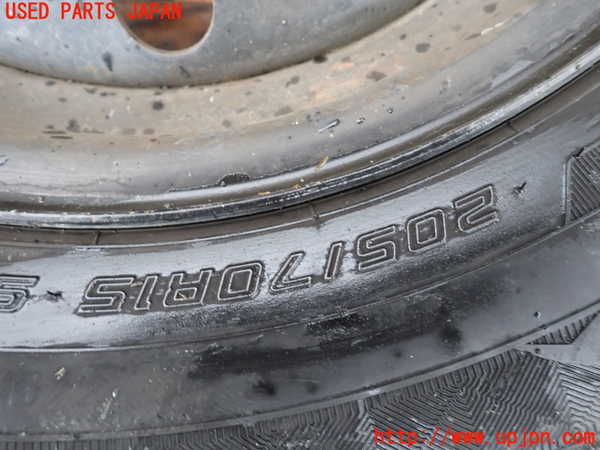 1UPJ-9233199029]ハイエースワゴン100系(RZH101G)タイヤ　ホイール　1本④ 205/70R15 中古_2