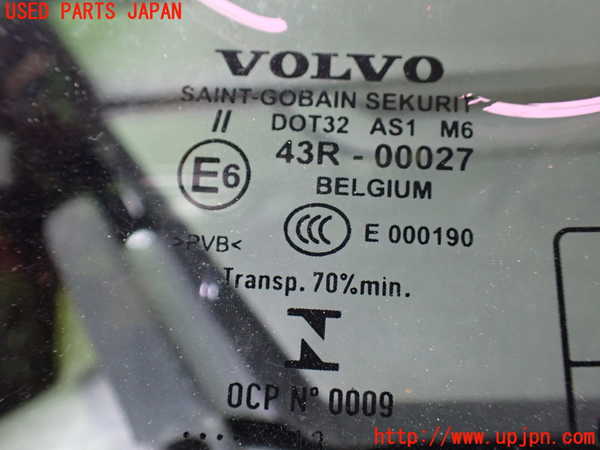 1UPJ-9233201195]ボルボ・XC60(DB4204TXC)フロントガラス SEKURIT M6 中古_4