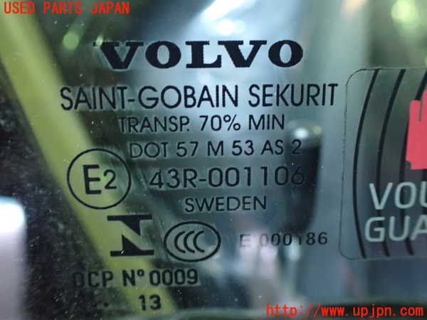 1UPJ-9233201230]ボルボ・XC60(DB4204TXC)右前ドア SEKURIT M53 中古_4