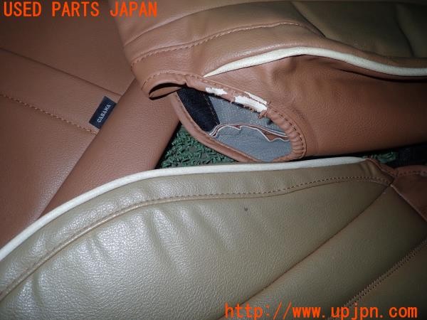 3UPJ=9233210608]フィアット 500 ツインエア ラウンジ(31209)CABANA カバナ シートカバー 1台分 中古_5