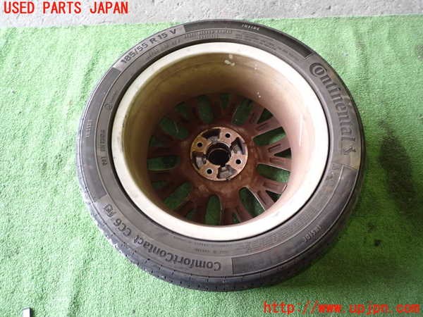 1UPJ-9233219026]フィアット・500(31209)タイヤ　ホイール　1本① 185/55R15 中古_2