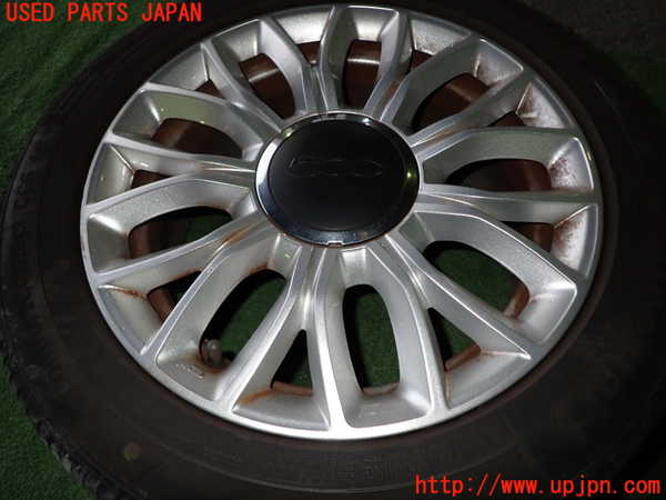1UPJ-9233219029]フィアット・500(31209)タイヤ　ホイール　1本④ 185/55R15 中古_4