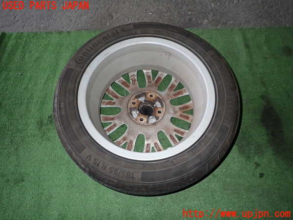 1UPJ-9233219028]フィアット・500(31209)タイヤ　ホイール　1本③ 185/55R15 中古_2
