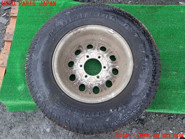 1UPJ-9233229029]デリカ スターワゴン(P35W)タイヤ　ホイール　1本④ 215/80R15 中古_3