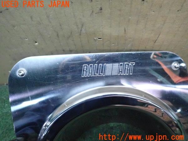 3UPJ=9233250158]コルト ラリーアート バージョンR(Z27AG)中期 RALLIART マフラーヒートガード ヒートプロテクター 中古_2