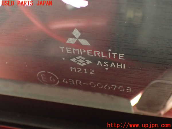 2UPJ-9233251200]コルト ラリーアート バージョンR(Z27AG)右フロント三角窓ガラス 中古(43R-006708 M212)_5