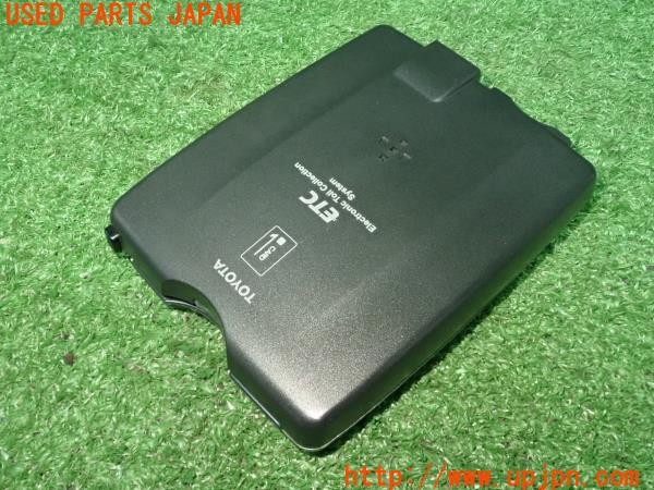 3UPJ=9233260503]パジェロ スーパーエクシード(V75W)前期 トヨタ純正 ETC車載器 08686-00121 中古_3
