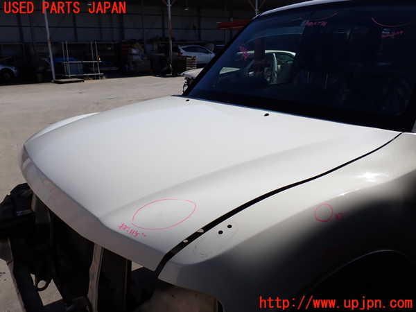 2UPJ-9233261060]パジェロ(V75W)ボンネットフード 中古_3