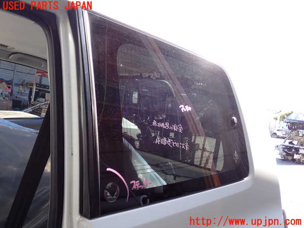 2UPJ-9233261382]パジェロ(V75W)左クォーターガラス (43R-00150) 中古_2