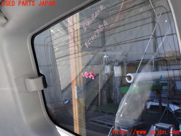 2UPJ-9233261382]パジェロ(V75W)左クォーターガラス (43R-00150) 中古_4