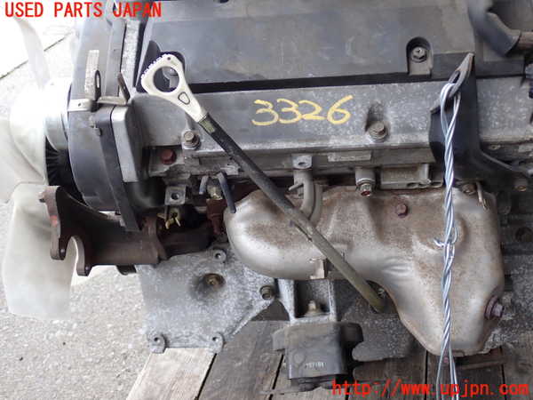 2UPJ-9233262010]パジェロ(V75W)エンジン 6G74 4WD 中古_3