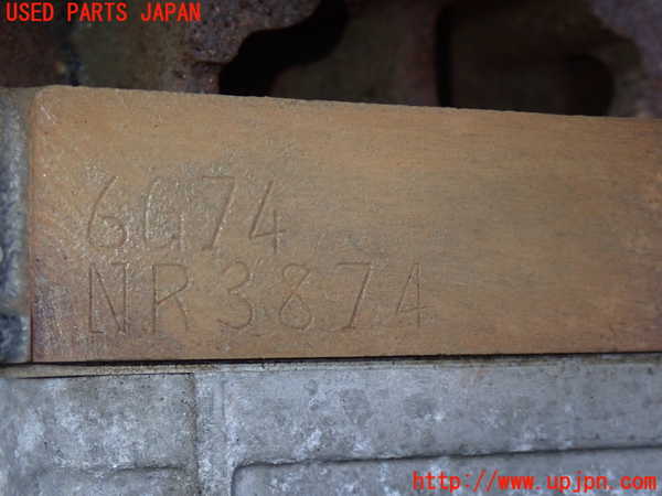 2UPJ-9233262010]パジェロ(V75W)エンジン 6G74 4WD 中古_4