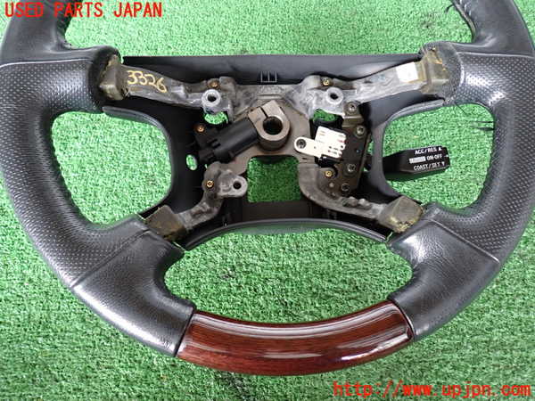 2UPJ-9233267855]パジェロ(V75W)ステアリングホイール 中古_2