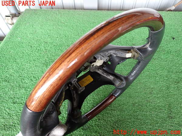 2UPJ-9233267855]パジェロ(V75W)ステアリングホイール 中古_3