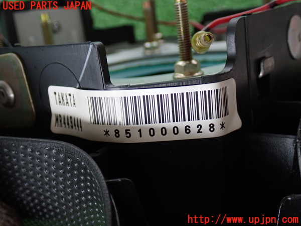 2UPJ-9233267865]パジェロ(V75W)運転席側エアバッグカバー 中古_4