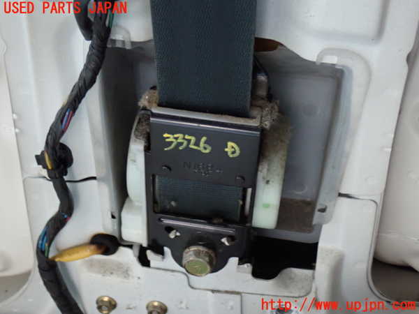 2UPJ-9233267045]パジェロ(V75W)運転席シートベルト 中古_2