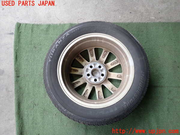 2UPJ-9233279031]レクサス・CT200h(ZWA10)タイヤ　ホイール　1本① 205/55R16 (ジャンク品) 中古_5