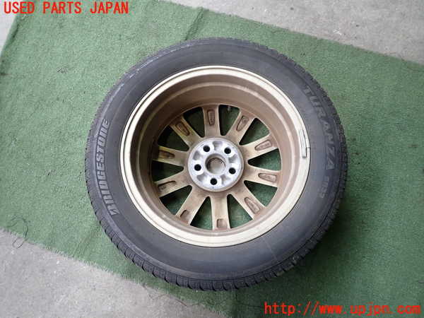 2UPJ-9233279032]レクサス・CT200h(ZWA10)タイヤ　ホイール　1本② 205/55R16 中古_5