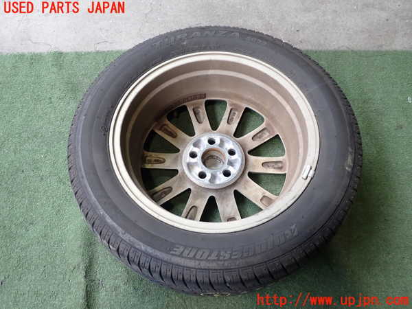 2UPJ-9233279033]レクサス・CT200h(ZWA10)タイヤ　ホイール　1本③ 205/55R16 中古_4
