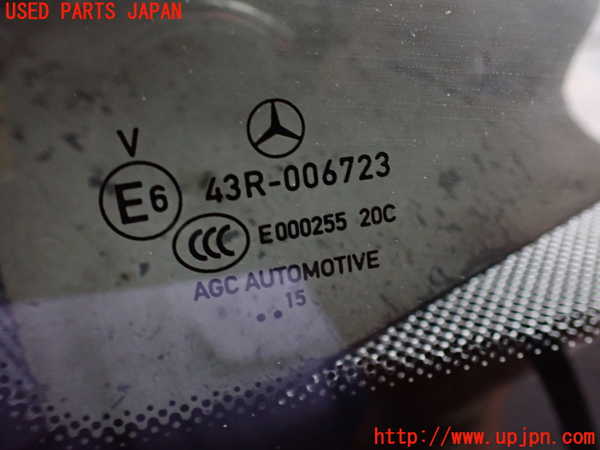 2UPJ-9233281382]ベンツ C200 ステーションワゴン(205242)(205)左クォーターガラス 中古(43R-006723)_2