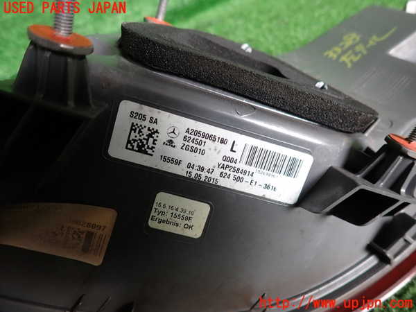 2UPJ-9233281536]ベンツ C200 ステーションワゴン(205242)(205)左テールランプ 中古_4