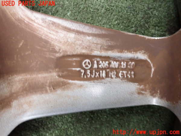 2UPJ-9233289041]ベンツ C200 ステーションワゴン(205242)(205)タイヤ　ホイール　1本① 225/40R18 中古_5