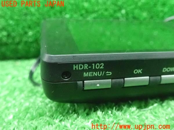 3UPJ=9233300579]スペイド(ポルテ)(NCP141)COMTEC コムテック HDR-102 ドライブレコーダー ドラレコ 中古_4