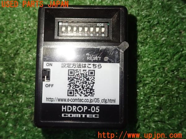 3UPJ=9233300580]スペイド(ポルテ)(NCP141)COMTEC コムテック HDROP-05 ドライブレコーダー 駐車監視 ユニット 中古_5