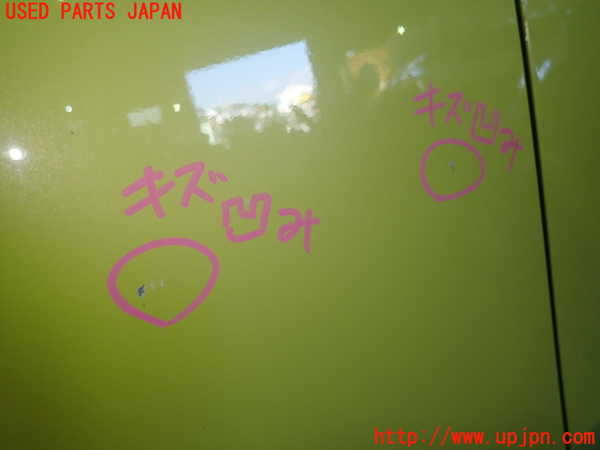 1UPJ-9233301290]スペイド(ポルテ)(NCP141)右後ドア AGC M2L3 中古_2