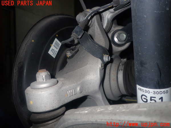 1UPJ-9233314305]レクサス・GS300h(AWL10)左リアナックルハブ 中古_2