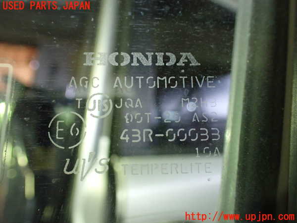 1UPJ-9233321260]ステップワゴン スパーダ(RG1)左前ドア AGC M2H3 中古_4