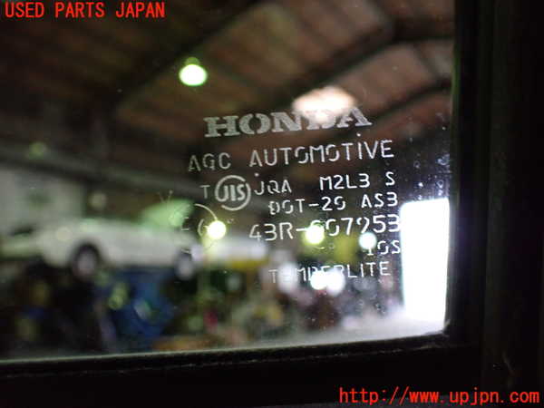 1UPJ-9233321290]ステップワゴン スパーダ(RG1)右後ドア AGC M2L3 中古_4