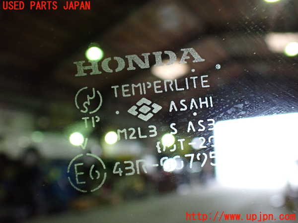 1UPJ-9233321380]ステップワゴン スパーダ(RG1)右クォーターガラス ASAHI M2L3 中古_2