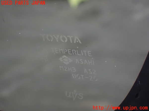 1UPJ-9233331200]アイシス(ANM10W)右フロント三角窓ガラス ASAHI M2H3 中古_2