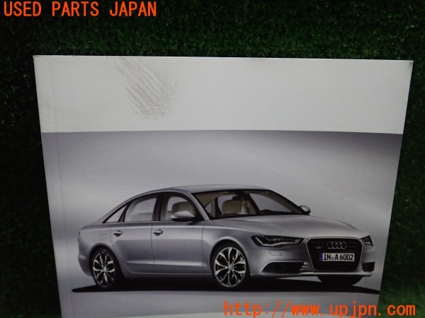 3UPJ=9233340802]アウディ A6 2.8FSIクワトロ(4GCHVS)前期 取扱説明書 取説 車両マニュアル 中古_3