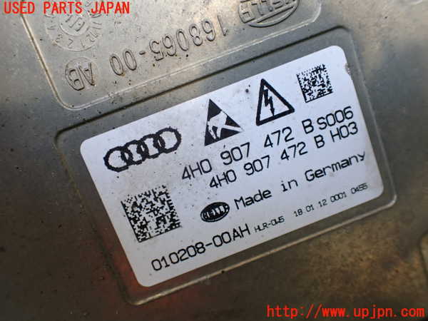 1UPJ-9233341130]アウディ・A6(4GCHVS)右ヘッドライト HID 中古_4