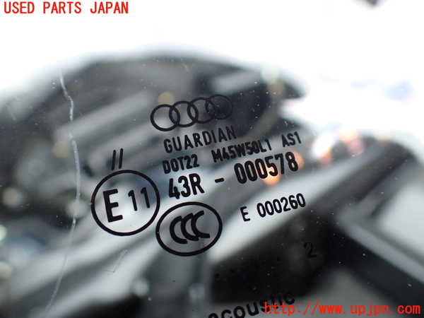 1UPJ-9233341195]アウディ・A6(4GCHVS)フロントガラス GUARDIAN M45W50L1 中古_3