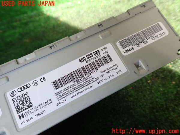 1UPJ-9233346149]アウディ・A6(4GCHVS)コンピューター4 (4G0 035 083) 中古_2