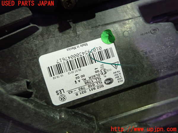 1UPJ-9233351132]VW ザ･ビートル(16CPL)左ヘッドライト HID 中古_2