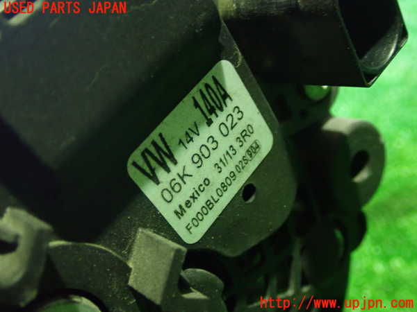 1UPJ-9233356015]VW ザ･ビートル(16CPL)オルタネーター(ダイナモ) 中古_2