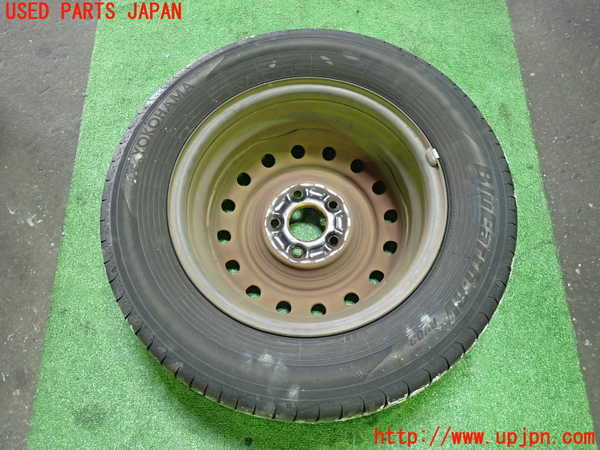 1UPJ-9233369027]セレナ Sハイブリッド(HC26)タイヤ　ホイール　1本② 195/65R15 中古_4