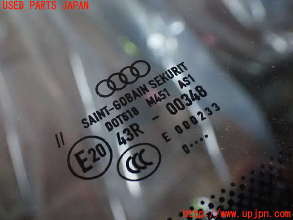 1UPJ-9233371195]アウディ・A5(8TCDNF)フロントガラス SEKURIT M451 中古_3