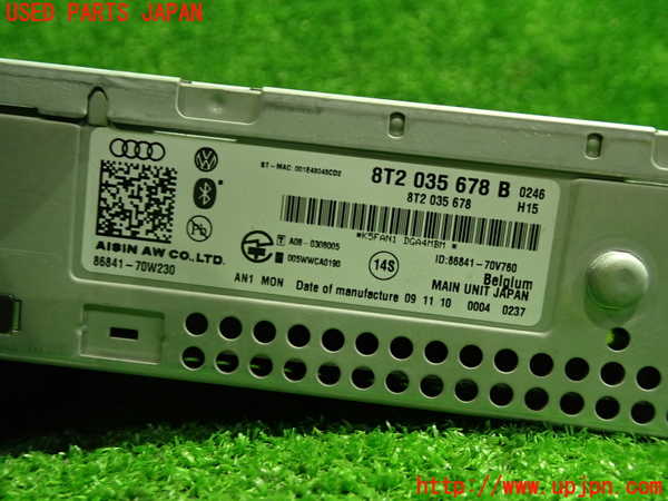 1UPJ-9233376589]アウディ・A5(8TCDNF)カーナビゲーション 中古_2