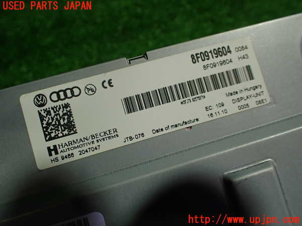 1UPJ-9233376629]アウディ・A5(8TCDNF)モニター 中古_2