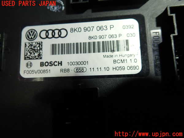 1UPJ-9233376146]アウディ・A5(8TCDNF)コンピューター1 (8K0 907 063 P) 中古_2