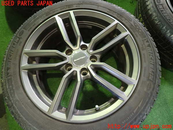 1UPJ-9233379035]アウディ・A5(8TCDNF)タイヤ　ホイール 社外　4本セット 225/50R17 中古_2