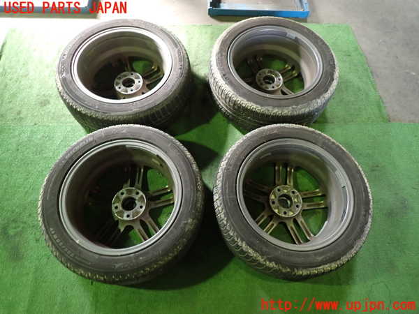 1UPJ-9233379035]アウディ・A5(8TCDNF)タイヤ　ホイール 社外　4本セット 225/50R17 中古_3