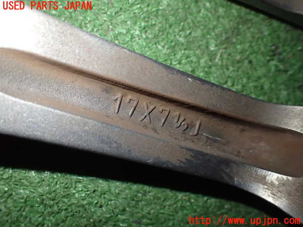 1UPJ-9233379035]アウディ・A5(8TCDNF)タイヤ　ホイール 社外　4本セット 225/50R17 中古_5