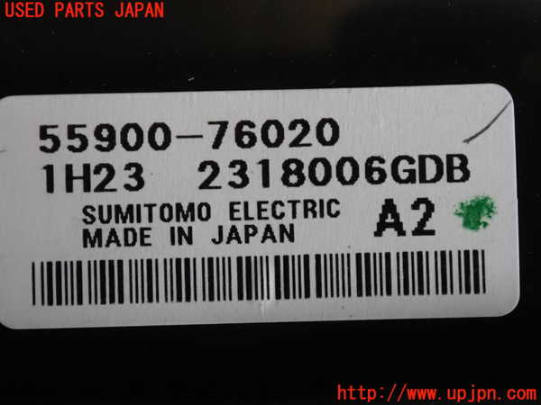 2UPJ-9233396066]レクサス・CT200h(ZWA10)エアコンスイッチ1 中古_4